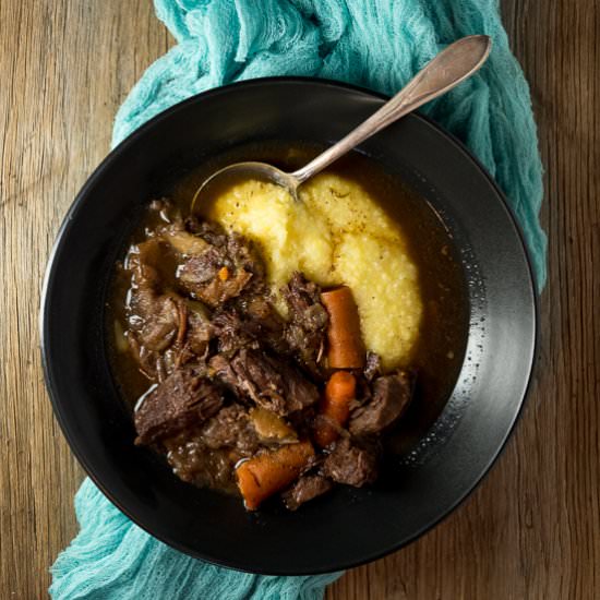 Instant Pot Red Wine Beef Stew - Recipe photo by sidewalkshoes