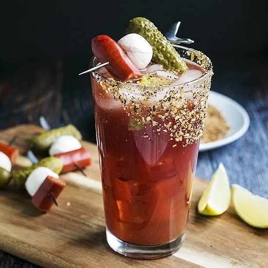 Classic Caesar Cocktail - Recipe photo by Cooks With Cocktails