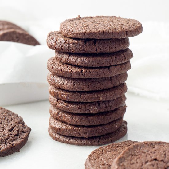 Homemade Chocolate Wafers - Recipe photo by Foodtasia