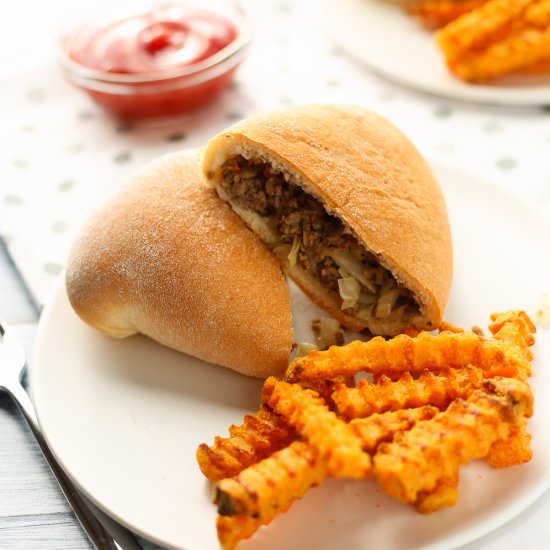 Healthier Homemade Runzas - Recipe photo by 3ScoopsofSugar