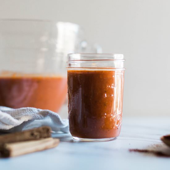 Easy Blender Enchilada Sauce - Recipe photo by herheartandtable