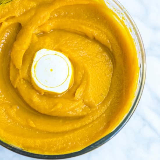 Easy Pumpkin Puree - Recipe photo by inspiredtaste