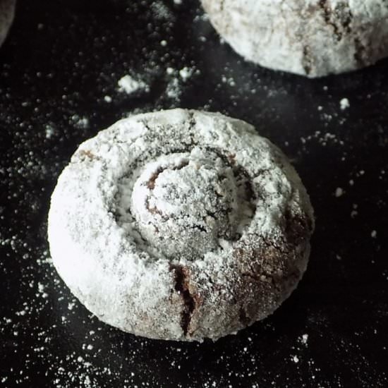Flourless Hazelnut Cocoa Cookies - Recipe photo by pastryandbeyond