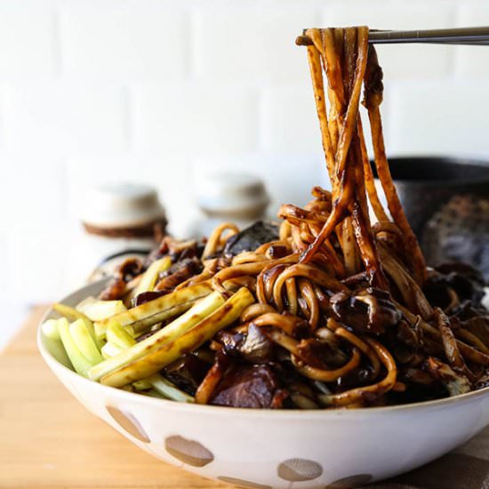 Jajangmyeon (Vegan) - Recipe photo by misspickledplum