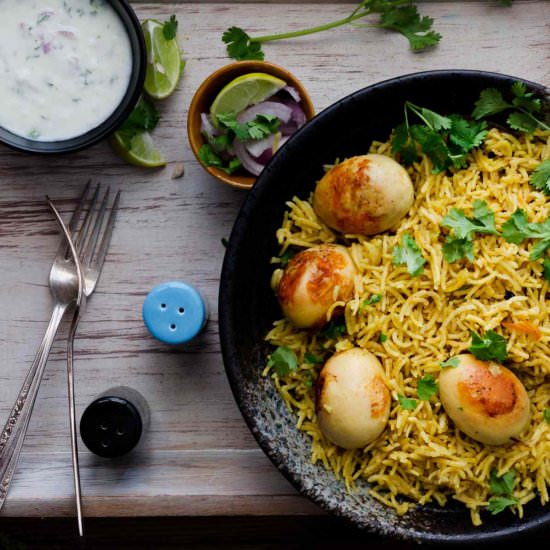 Egg Pulav - Recipe photo by hungryforever26