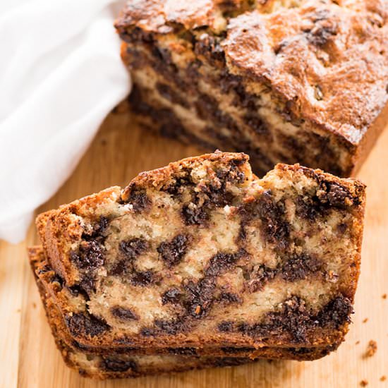 Chocolate Chip Banana Bread - Recipe photo by TheSaltyMarshmallow