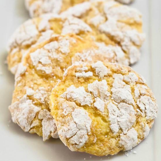 Lemon Snowflake Cookies - Recipe photo by HostessAtHeart