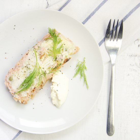 Classic Smoked Salmon Terrine - Recipe photo by Hungry PeePor