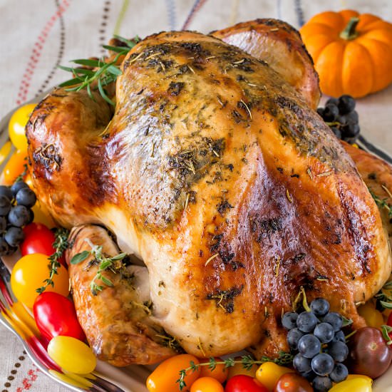 Super Juicy No Brine Roast Turkey - Recipe photo by Shineshka