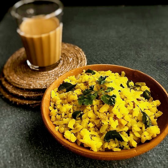 Mummy's Poha - Recipe photo by spoonsandscissors