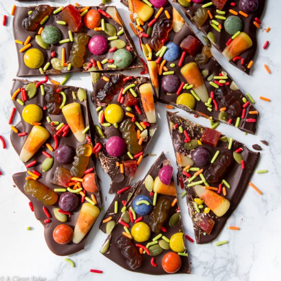 Halloween Bark - Recipe photo by ACleanBake