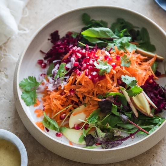 Beet Carrot Apple Salad - Recipe photo by gatheratable