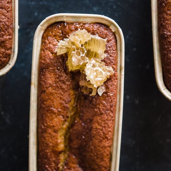 Earl Grey and Cardamom Honey Cake - Recipe photo by gatheratable