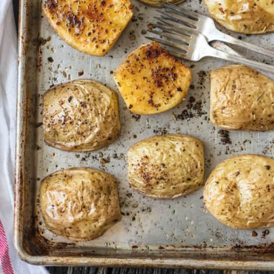 Best Herb Roasted Potatoes - Recipe photo by the cookie rookie