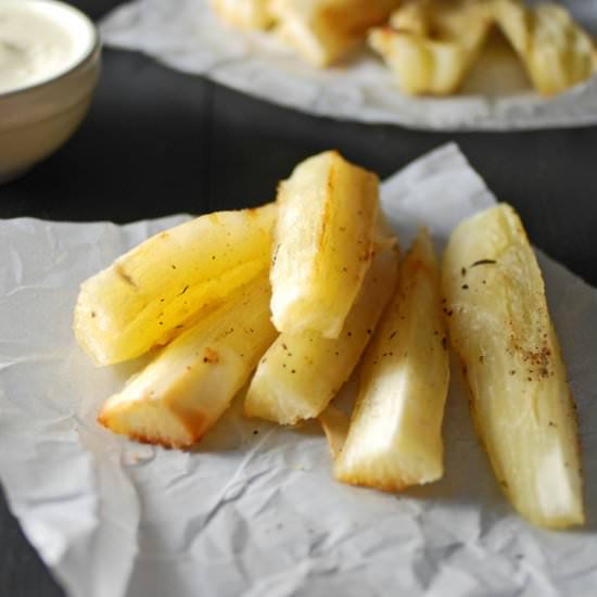 Yuca Fries - Recipe photo by theunmanlychef