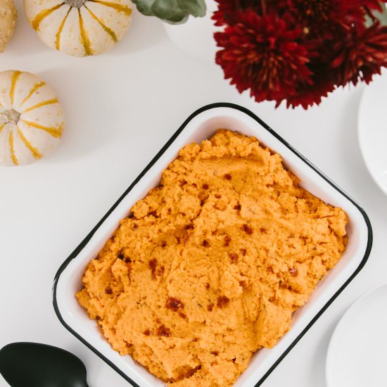 Sweet & Spicy Chipotle Mashed Potatoes - Recipe photo by Greciaparra