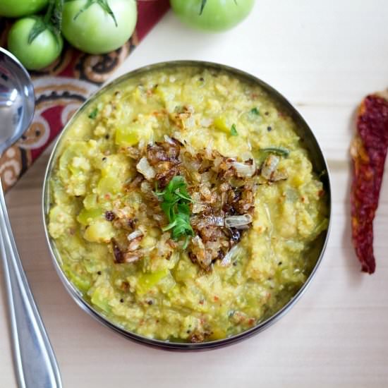 Raw Tomato Gravy - Recipe photo by srividhya