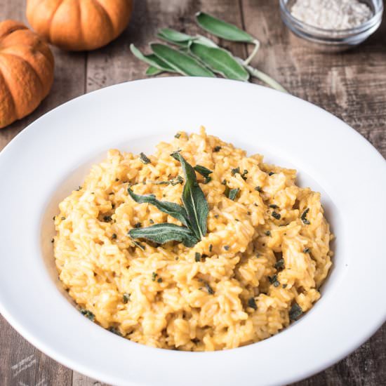 Instant Pot Pumpkin Risotto - Recipe photo by mywifecancook