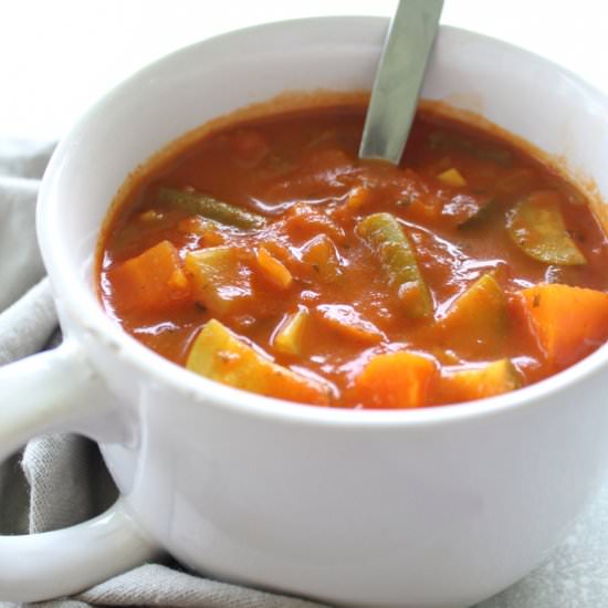 Wonderful Homemade Vegetable Soup - Recipe photo by berry sweet life