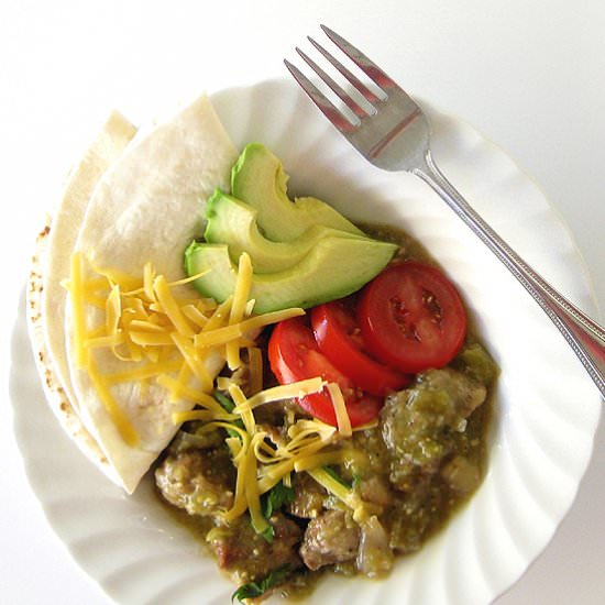 Chili Verde – Chile Verde - Recipe photo by delightfulrepast