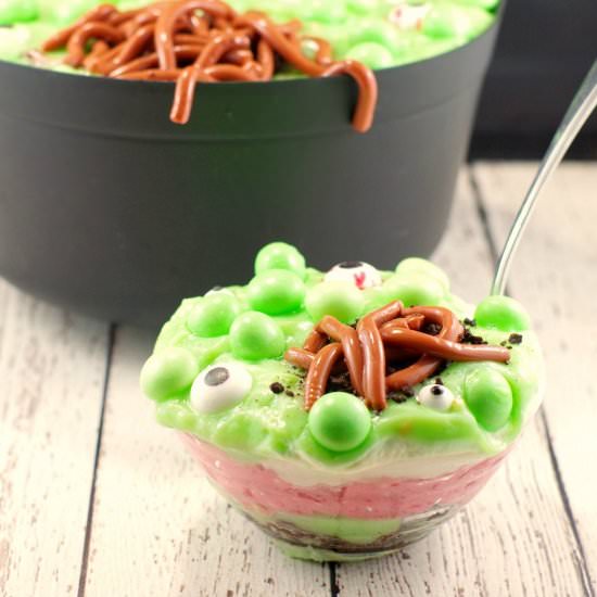 Witches Brew Spumoni Trifle - Recipe photo by Food Meanderings