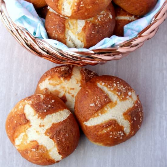 Bretzel Rolls - Recipe photo by My Cooking Journey