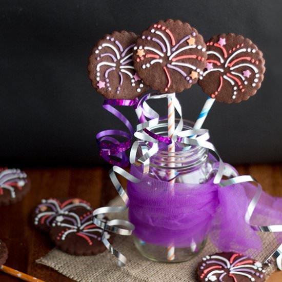 Spectacular Firework Cookies - Recipe photo by KitchenMason