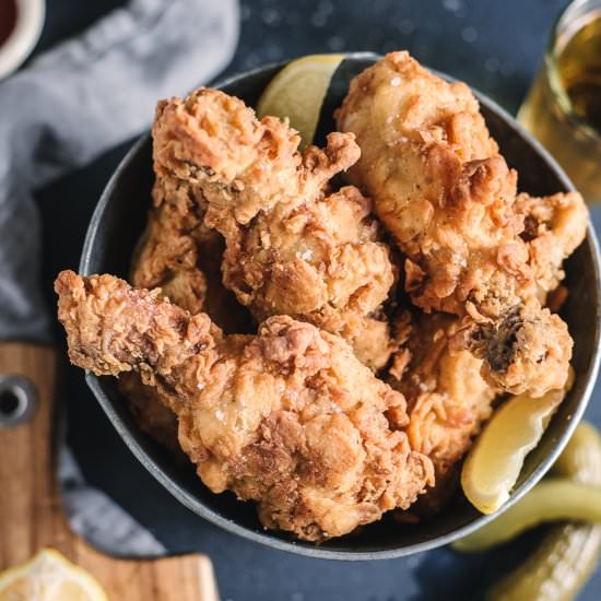 SOUTHERN STYLE FRIED CHICKEN - Recipe photo by Gastro Senses