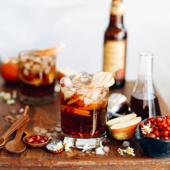 Honey Crisp Spiced Hard Ciders - Recipe photo by thecollegehousewife
