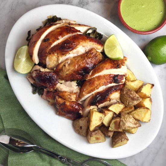Peruvian Roasted Chicken - Recipe photo by thebrookcook.wordpress.com