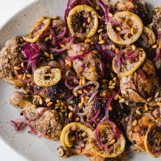 Za'atar Roasted Chicken - Recipe photo by iamafoodblog