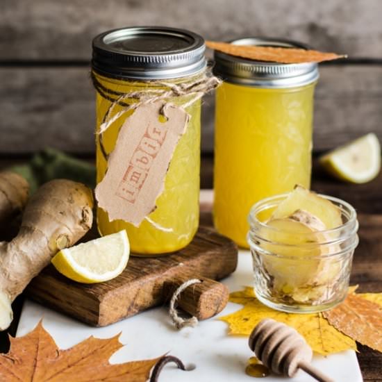 Ginger Syrup - Recipe photo by Mienta