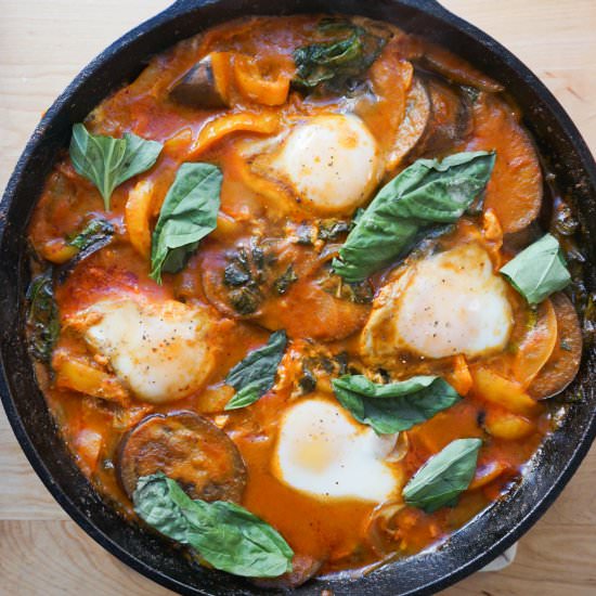 Red Curry Shakshuka - Recipe photo by EatChoFood