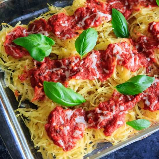 Spaghetti Squash Nests - Recipe photo by trialandeater