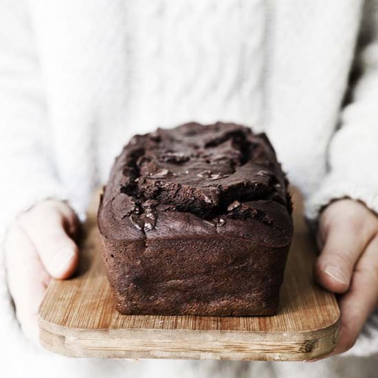 Chocolate Banana Bread - Recipe photo by snapsfotografia