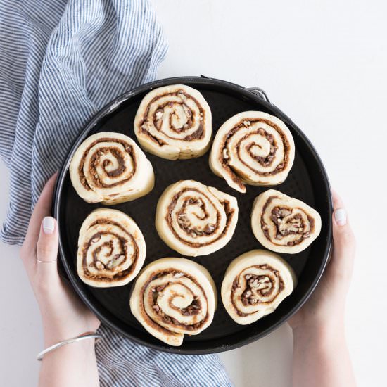Overnight Cinnamon Buns - Recipe photo by cloudykitchen