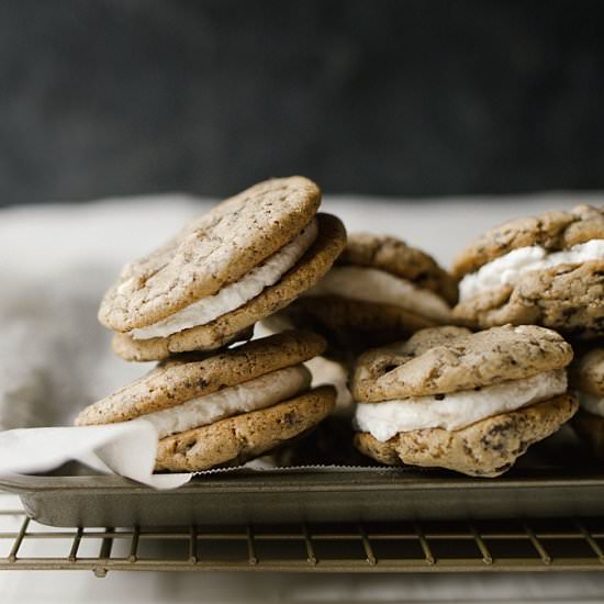 Cookies and Cream Cookies - Recipe photo by thewoodandspoon