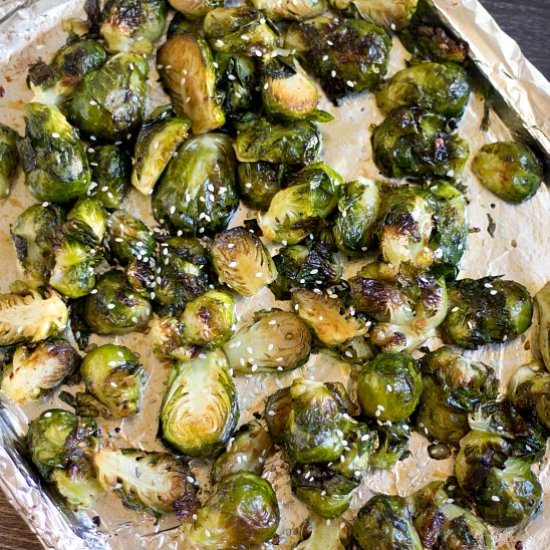 Roasted Brussels Sprouts - Recipe photo by srividhya