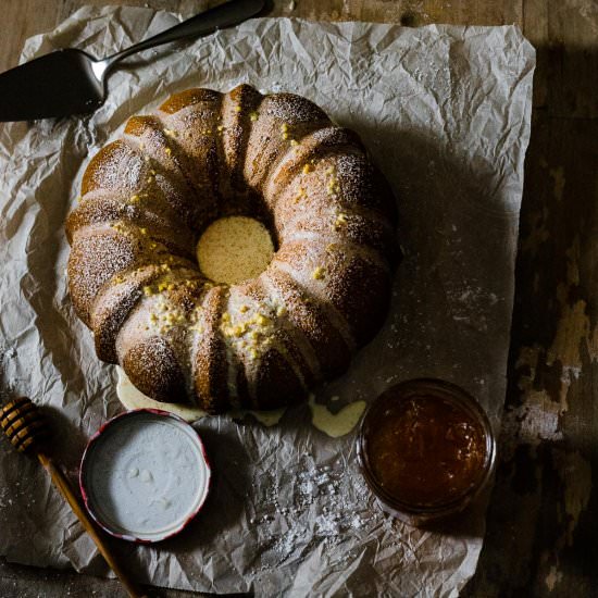 Honey Orange Blossom Cake - Recipe photo by TacoBoutFood