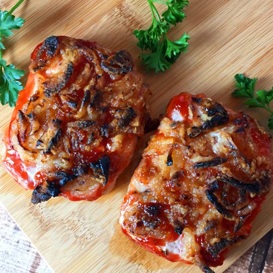 Baked Boneless Pork Chops - Recipe photo by RecipeTeacher