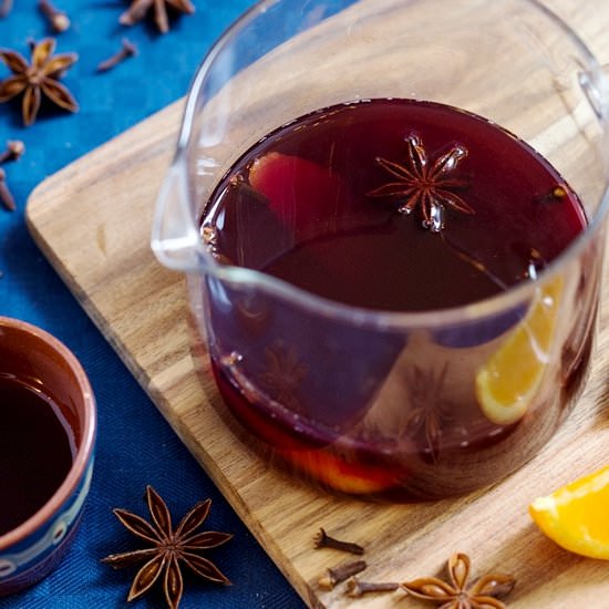 Mulled wine - Recipe photo by electricbluefood