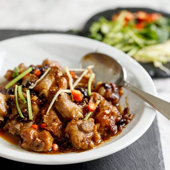 Steamed Ribs With Fermented Beans - Recipe photo by elaineluo