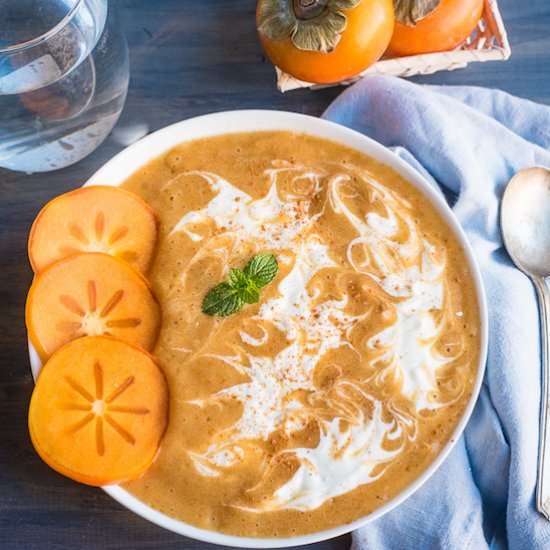 Spiced Persimmon Smoothie Bowl - Recipe photo by Solluna333