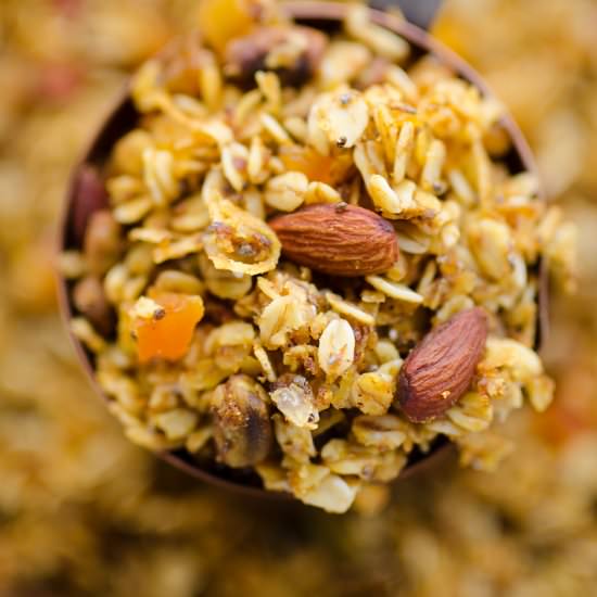 Pumpkin Coconut Granola - Recipe photo by The Creative Bite