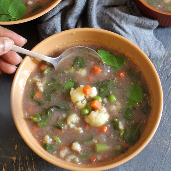 Ragi soup for weight loss - Recipe photo by udupi-recipes