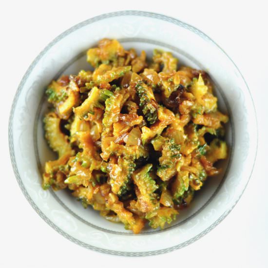 BITTER MELON STIR FRY - Recipe photo by Antonet