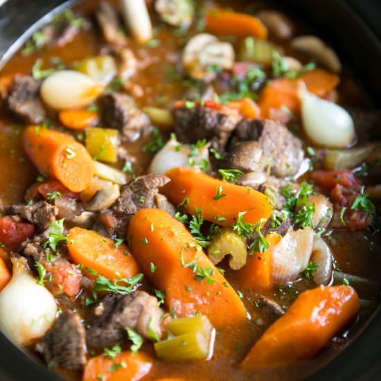 Best EVER Beef Bourguignon - Recipe photo by theforkedspoon