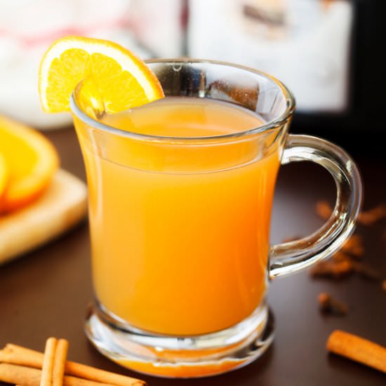 Slow Cooker Mulled Cider - Recipe photo by thepkpway