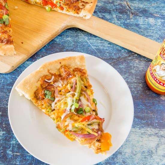 Chicken Fajita Pizza - Recipe photo by muttandchops