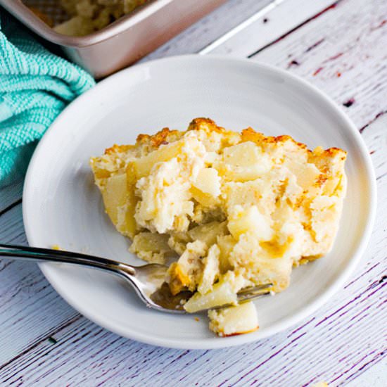 Pear Bread Pudding - Recipe photo by LancFoodieGirl